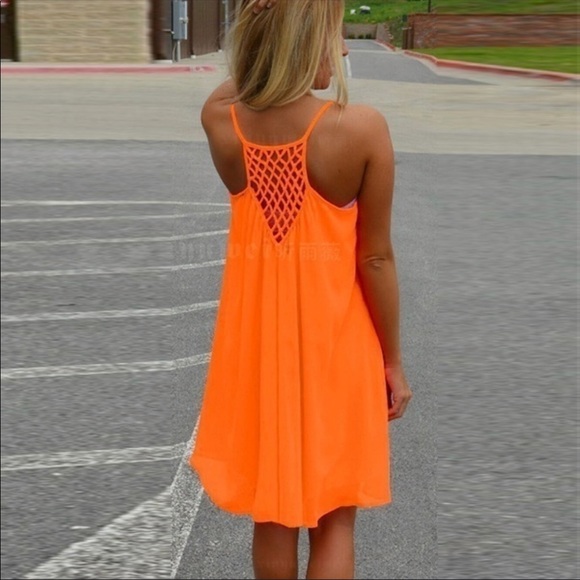 Other - Casual chiffon bright summer swim cover